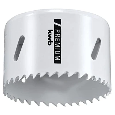 Afbeelding van kwb HSS Bimetalen gatenzaag Ø 68 mm, 8% kobaltlegering met progressieve vario verzachting en hoge precisie voor veelzijdig gebruik