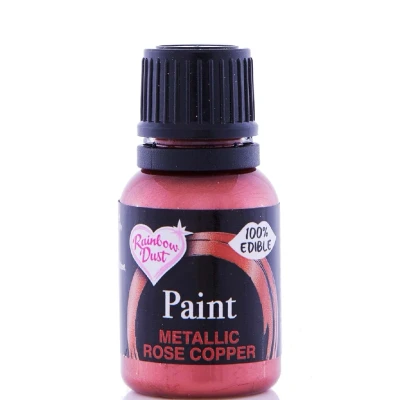 Afbeelding van RD Metallic Food Paint Rose Copper 25ml