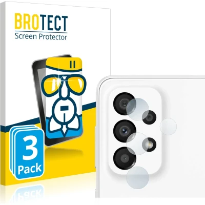Afbeelding van BROTECT Screenprotector voor Samsung Galaxy A33 5G (ALLEEN Camera Lens) Folie Beschermfolie Beschermglas transparant (3 Stuks)