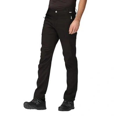 Afbeelding van Trainingsbroek Regatta Geo Softshell II Black Small XL