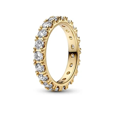 Afbeelding van Pandora 160050C01 Ring Sparkling Row Eternity zilver zirconia