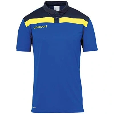 Afbeelding van Uhlsport Offense 23 Polo Heren Royal / Marine Limoen Maat: XXL