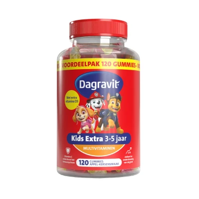 Afbeelding van 3x Dagravit Multivitamine Gummie Paw Patrol 120 gummies