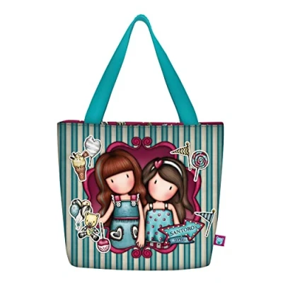 Afbeelding van Handtas Gorjuss Fireworks Lunchtrommel Kastanjebruin (24 x 29 10 cm)