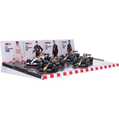Afbeelding van Red Bull Racing RB18 / RB19 Bburago Modelauto 1:43 2022 2023 Max Verstappen Sergio Perez