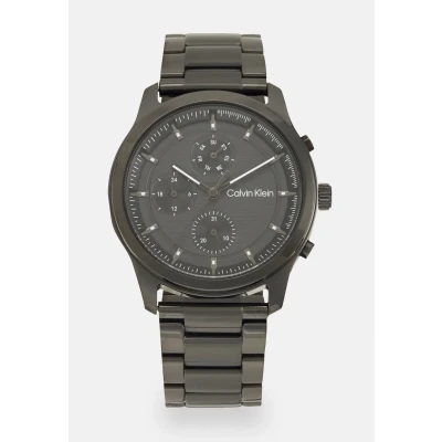 Afbeelding van Calvin Klein Multi Functions Brushed DIAL Chronograaf, Heren, Maat: One Size, Black