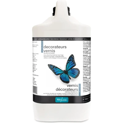 Afbeelding van Polyvine Decorateursvernis heel mat 4L