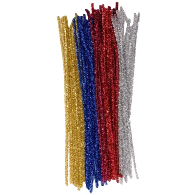 Afbeelding van Colorations Glitter Chenilledraad, 50st.