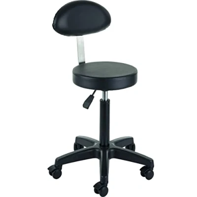 Afbeelding van Efalock Salon Kruk Fade Zwart Large