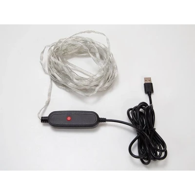 Afbeelding van TUYA LED 7.5 m 75 veelkleurige lampen transparante draad smart