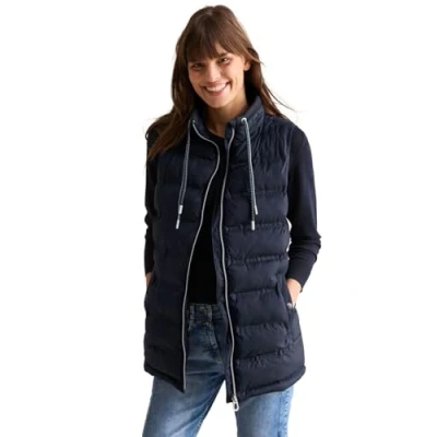 Afbeelding van Cecil Bodywarmer, Dames, Maat: XS, Blau