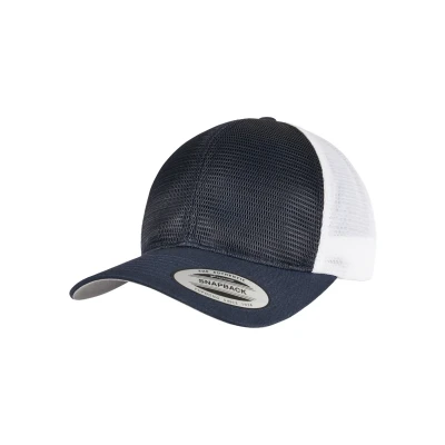 Afbeelding van Flexfit Omnimesh TONE Pet, Maat: S/M, Nvy/wht