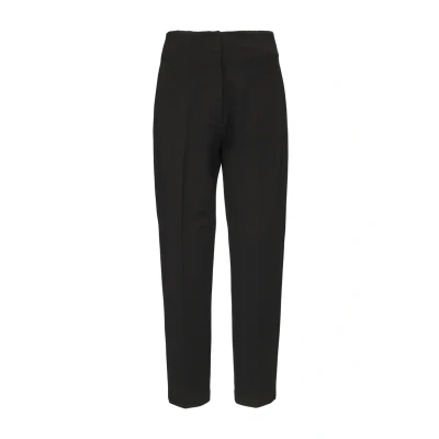 Afbeelding van s.Oliver Black Label MIT Tapered LEG Broek, Dames, Maat: 38, Schwarz