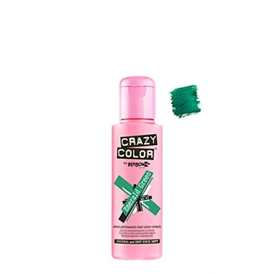 Afbeelding van Crazy Color Renbow semi permanente haarkleurverf smaragdgroen 53 100 ml