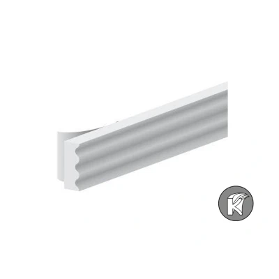 Afbeelding van Ellen tochtband K profiel 9 x 3 mm 7.5 m wit
