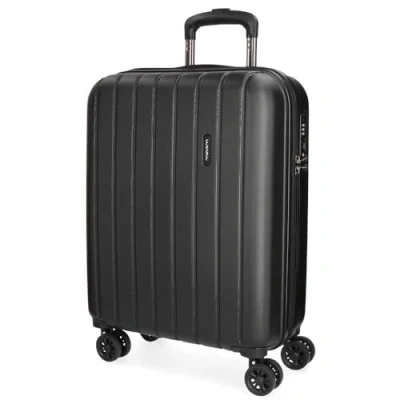 Afbeelding van Movon Wood koffer, Handbagage Wit en Grijs 5319161