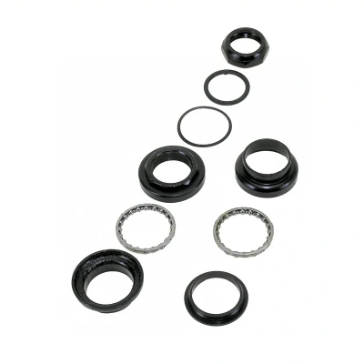 Afbeelding van Tange Seiki Balhoofdstel Semi geïntegreerd Threaded Neco 1 1/8 Inch Zwart