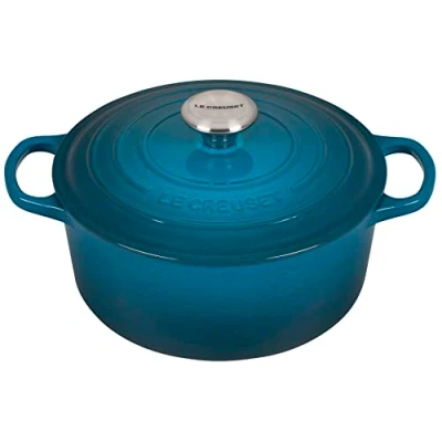 Afbeelding van Le Creuset Signature Braadpan Deep Teal 24 cm