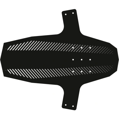 Afbeelding van Spatbord voor hebie swap front stripes ZWART