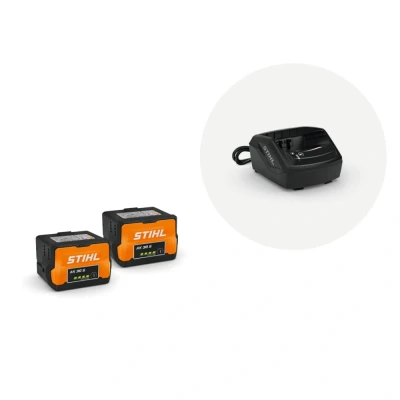 Afbeelding van Stihl Starterset met 2x AK 30 S accu en 1x AL 101 lader