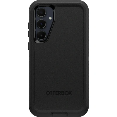 Afbeelding van Otterbox Defender Kunststof Back Cover Zwart Samsung Galaxy A55 5G