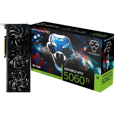 Afbeelding van Gainward GeForce RTX 5060 Ti Python III 16GB grafische kaart