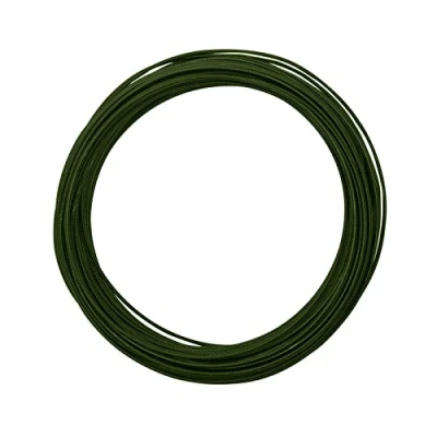 Afbeelding van Vaessen Creative Aluminium Draad Embossed round 2mm 30m Donkergroen