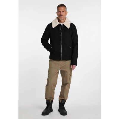 Afbeelding van Dreimaster Ubergangs Bridgeport Windjack, Heren, Maat: Medium, Schwarz