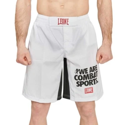 Afbeelding van LEONE 1947, MMA Shorts Logo WACS wit/zwart XL AB952