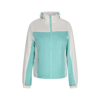 Afbeelding van myMo ROCKS Tussenjas &#039;Cosimon&#039; turquoise / lichtgrijs