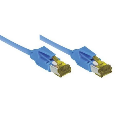 Afbeelding van Netwerksnoer RJ45 op Kabel CAT 7 S/FTP LSOH SNG blauw 3 m