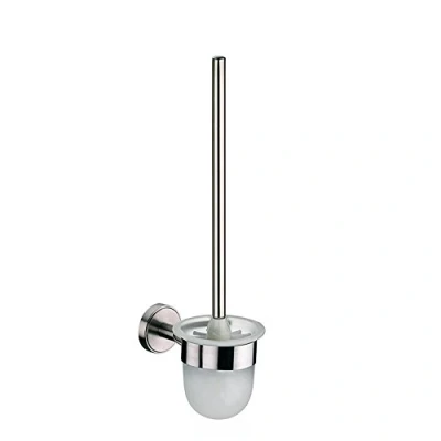 Afbeelding van WC borstel Kela Marbea met Wandbevestiging Silver matt