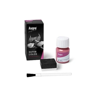 Afbeelding van Verf Voor Leren Schoenen En Tassen Met Spons Penseel, Kaps Super Color, 70 Kleuren (160 roze)