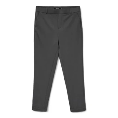 Afbeelding van Vero Moda Vmmaya MR Solid NOOS Broek, Dames, Maat: 40x30, Grey pinstripe