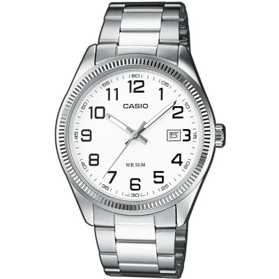 Afbeelding van Casio Horloge, Heren, Maat: One Size, Silberfarben