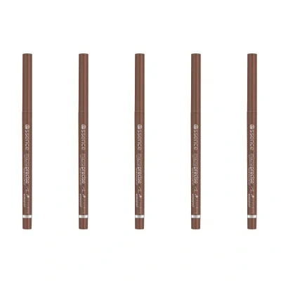 Afbeelding van Essence Micro Precision Wenkbrauw Pencil Nr. 02, bruin, duurzaam, definitief, natuurlijk, veganistisch, waterbestendig, zonder microplasticdeeltjes, parfum, 5 pack (5 x 0,05 g)
