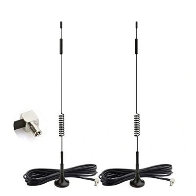 Afbeelding van Bingfu 4G LTE 7dBi Magnetic Base External TS9 Aerial Antenna (2 Pack) Compatible with AT&amp;T T Mobile Sprint Netgear Huawei MiFi Hotspot Router USB Modem Jetpack AirCard AC791L AC815S AC770S