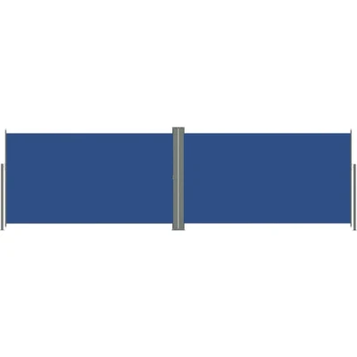 Afbeelding van vidaXL Windscherm uittrekbaar 160x600 cm blauw