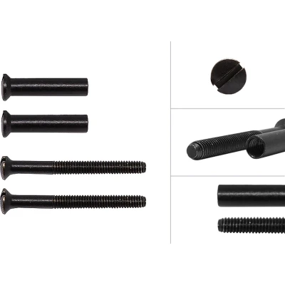 Afbeelding van Patentbouten Zwart M4 x 38 mm Set 2 Stuks