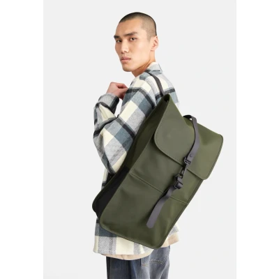 Afbeelding van Rains backpack W3 green Laptoptas
