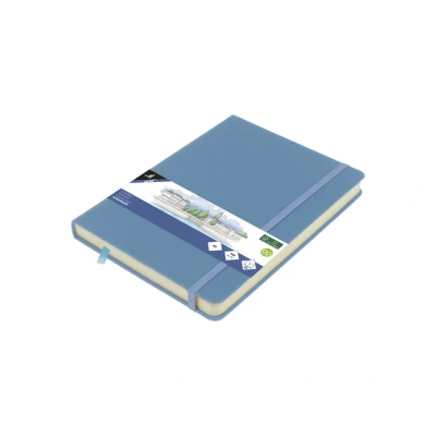 Afbeelding van Kangaro schetsboek A5 sky blue met elastiek en lint K 861295