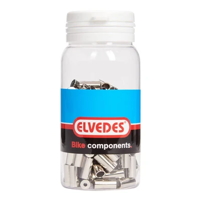 Afbeelding van Elvedes Kabelhoedje ø4,3 5,7mm messing (150 stuks)