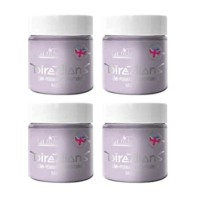 Afbeelding van La Riche Directions Semipermanente haarverf, 100 ml, blikje, 4 stuks (White Toner)