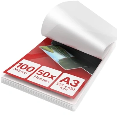 Afbeelding van ACROPAQ Lamineerhoezen A3, 100 micron, 50 stuks