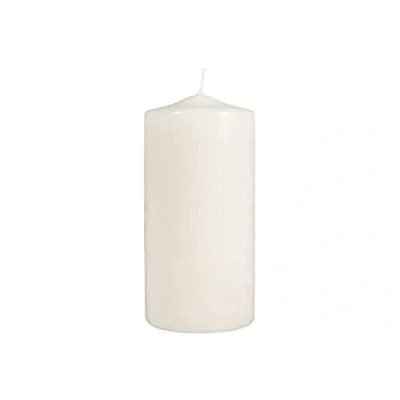 Afbeelding van Rayher Stompkaars, crème, rond, 100% paraffine, hoogte 25 cm, 8 cm ø, ronde kaars, doopkaars, onbewerkte kaarsen om te versieren en knutselen, 3140796