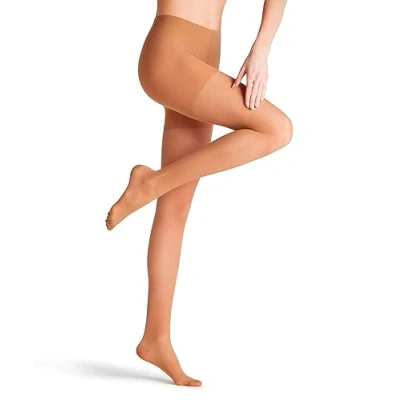 Afbeelding van FALKE Dames Panty Energize 30 DEN W Ti sheer met compressie 1 paar, Huidskleur Powder 4069, XL