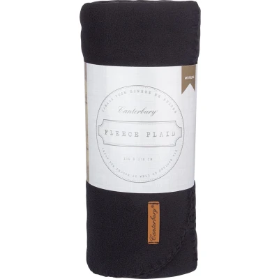 Afbeelding van Canterbury Fleece Plaid Cozy Zwart