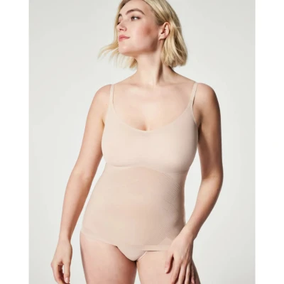Afbeelding van SPANX Thinstincts 2.0 medium corrigerend hemd beige