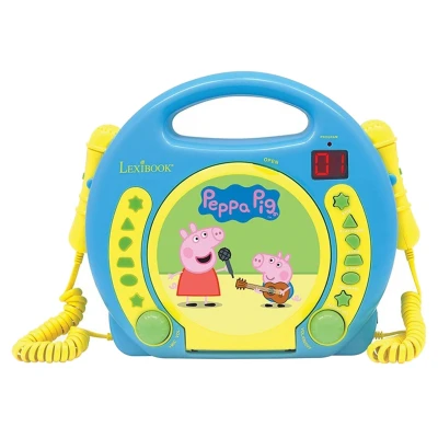 Afbeelding van Peppa Pig Draagbare CD Speler met 2 Microfooons 3380743057927