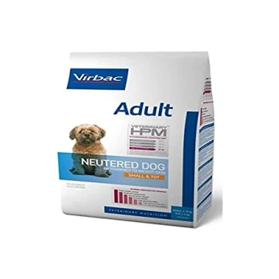 Afbeelding van Virbac HPM Adult Small &amp; Toy Neutered Dog 7kg